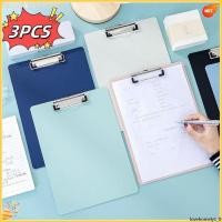 ราคา ปลาค็อด 4 คลิปบอร์ด 3 ชิ้นกระดานแข็งคลิปกระดาษเอกสารพลาสติกแฟ้มโฟลเดอร์เขียนแผ่น แก่นแท้ (29838811906)