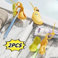 ราคา 2ชิ้นน่ารักกล้วยแปรงสีฟันปกชุดเดินทางแบบพกพากันน้ําแปรงสีฟันกรณีการจัดเก็บป้องกันฝุ่นภาชนะ (44305668193)