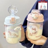 ราคา Gift500ML ถ้วยน้ํา Sanrio น่ารัก Hello Kitty นักเรียนแบบพกพาขวดน้ําพลาสติกกีฬากลางแจ้งถ้วยดื่ม (29588124427)