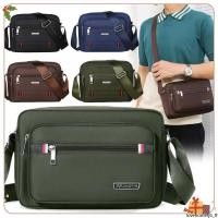 ราคา ผู้ชาย 39 s Oxford Cloth Vintage Multi purpose Crossbody Bag Large Capacity Wear resistant Business Bag Shoulder Bag (26489704342)