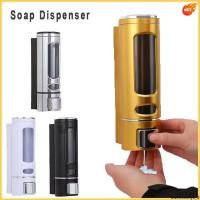 ราคา ที่กดสบู่เหลวติดผนัง แชมพูและครีมนวดพร้อมหน้าต่างใสสําหรับแชมพู ครีมนวดผม (26487751847)