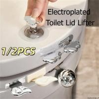 ราคา 1 2ชิ้น ตัวยกฝาชักโครกด้วยไฟฟ้าไม่มีการสัมผัสกับโถสุขภัณฑ์ที่สร้างสรรค์ที่ยกฝาชักโครกที่จับเพื่อป้องกันมือสกปรก (41768388958)