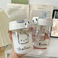ราคา 400ml Sanrio Hello Kitty ขวดน้ําโปร่งใส Diy อะนิเมะการ์ตูน Kuromi Cinnamoroll พลาสติก Kawaii ถ้วยน้ํา Thing ของขวัญ (28628165922)