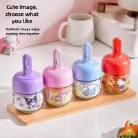 ราคา SANRIO Sanrioขวดปรุงรสการ์ตูนKuromi Hello Kitty Cinnamoroll My Melodyน่ารักอะนิเมะครัวครัวเรือนปิดผนึกขวดกันความชื้น (42705668002)