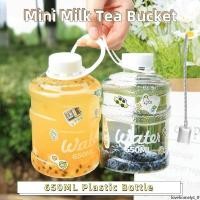 ราคา มินิถังชานม650มิลลิลิตรพลาสติกแบบพกพาป้องกันการรั่วขวดน้ําที่มีฝาปิดสร้างสรรค์ส่วนบุคคลเครื่องดื่มถ้วย (41207593203)