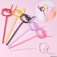 ราคา 1 2PCS Hello Kitty สี PET Straw สําหรับงานเลี้ยงวันเกิด งานแต่งงานตกแต่งคริสต์มาสคุณภาพสูงหลอดดื่มพลาสติกแบบใช้ซ้ําได้ (27093449338)