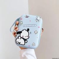 ราคา SANRIO กระเป๋าใส่เหรียญน่ารัก Hello Kitty Kuromi กระเป๋าเก็บสายเคเบิลข้อมูลแบบพกพา เคสหูฟัง (26387888533)