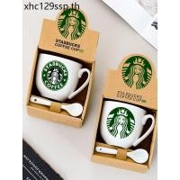 ราคา Simple Simple Simple Classic Starbucks Cup ถ้วยเซรามิกถ้วยกาแฟอเมริกันแก้วในครัวเรือนเปิดของขวัญให้ของขวัญเพื่อน (53050171236)