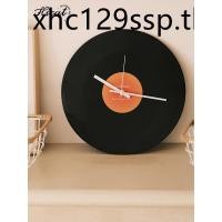 ราคา Hicat นาฬิกาตั้งโต๊ะสไตล์แผ่นเสียงไวนิล Retro Cafe (43925626065)