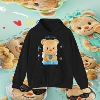 ราคา Cute Butter Bear Hoodie Mother s Day Gift Unisex Sweatshirt เสื้อฮู้ดของขวัญวันแม่ StreetStyle OOTD (50701160853)