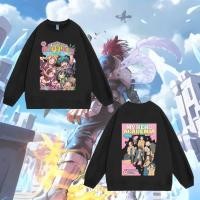 ราคา Shoto Todoroki Split Power Sweatshirt เสื้อแขนยาวลายโทโดโรกิ ครึ่งน้ำแข็งครึ่งไฟ (43875851184)