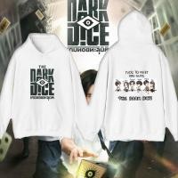 ราคา Unisex Hoodie THE DARK DICE Fantasy Dice Game Vibes Dark Aesthetic Street Fashion (43023199039)