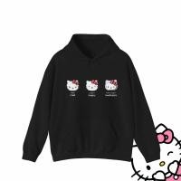 ราคา Hello Kitty Hoodie Cute Cartoon Graphic Sweatshirt เสื้อฮู้ดคิตตี้แฟชั่น (26193291939)