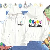 ราคา Sawasdee SEA Games 2025 Limited Hoodie 3 Versions Zip Pullover Hooded เสื้อฮู้ดลิมิเต็ดซีเกมส์ 2025 (43526322470)