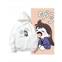 ราคา Detective Conan Hoodie Anime Collab Streetwear Sweatshirt Unisex Autumn Winter Pain Style เสื้อฮู้ดโคนัน (41824007423)