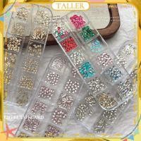 ราคา พร้อมส่ง 12 Grids Nail Art ทรงแบนพร้อมเพชรทรงพิเศษ จิวเวลรี่คริสตัลมินิหลากสีผสมสำหรับตกแต่งเล็บ อุปกรณ์ทำเล็บสำหรับร้านทำเล็บ TALLER (53800590599)