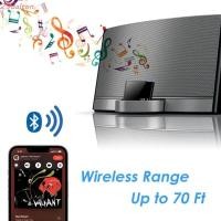 ราคา เครื่องรับสัญญาณเสียง DALTON 5 1 อะแดปเตอร์ไร้สายบลูทูธขนาดเล็ก Bluetooth 5 1 รุ่นอัพเกรด 30 Pin Dock a2DP V1 2 I WAVE 30Pin Bluetooth 5 1 Receiver Adapter PC (47250498941)