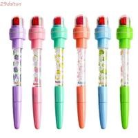 ราคา DALTON Bubbler ปากกาแสตมป์ ด้วยแสง Fidget Seal Roller แสตมป์ปากกา Creative 5 In 1 การเขียนลงนามมัลติฟังก์ชั่น Bubble Blowing ปากกา Scrapbooking (55850015239)