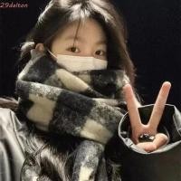 ราคา DALTON ผ้าพันคอขนสัตว์ลายสก๊อต พู่ Pashmina ฤดูหนาวผ้าพันคอแคชเมียร์ Elegant Thicken สไตล์เกาหลี Warm ยาวผ้าคลุมไหล่สาว (55800898659)