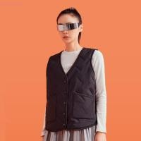 ราคา ดาลตัน ครอบตัด เสื้อกั๊กผู้หญิง ขนาดใหญ่คอวีผู้ชายเสื้อแขนกุด ความร้อนขั้นพื้นฐานกับกระเป๋าผ้าขนสัตว์ที่อบอุ่นจัมเปอร์แจ็คเก็ตคู (54400712371)