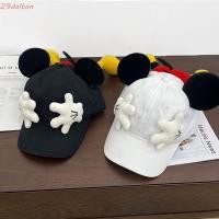 ราคา DALTON Mickey เบสบอลหมวก Kawaii Mouse Big Ear Sun หมวก Simple สามมิติมือปาล์ม Snapback หมวกผ้าฝ้ายการ์ตูน Peaked หมวกผู้ชาย (54200016001)