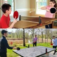 ราคา ดาลตัน ปิงปองโพสต์สุทธิ โครงตาข่ายยืดแร็คสุทธิแบบพกพาปิงปองสุทธิ อุปกรณ์ความบันเทิงทุกที่สะดวกติดตั้งง่ายปิงปองแร็กเก็ตสุท (52100893930)