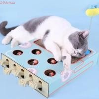 ราคา ดาลตัน แมวตีหนูแฮมสเตอร์ของเล่น ทนทานโต้ตอบแมว เครื่องขูด กระดาษแข็งของเล่น ไล่ล่าล่าเมาส์กับโยกของเล่นแบบบูรณาการกระดาษลูกฟูกแมวตีขบของเล่นส่วนที่เหลือเล่ (51900712632)