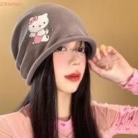 ราคา หมวกบีนนี่ DALTON Kitty การ์ตูนเกาหลี Kawaii ถักหมวก แฟชั่น Soft Warm Slouchy Kt Cat Baggy หมวกกลางแจ้ง (51050224833)