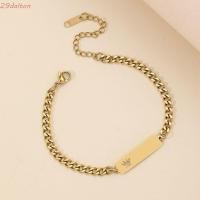 ราคา ดาลตัน สร้อยข้อมือสแตนเลส สร้อยข้อมือโบโฮ ปรับ สร้อยข้อมือชาร์มฉลุมินิมอล เครื่องประดับเรขาคณิต สแตนเลส ดาว ดวงอาทิตย์ หัวใจ คัทเอาท์ สร้อยข้อมือ วันเกิด (50501016123)