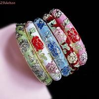 ราคา สร้อยข้อมือ ดาลตัน Cloisonne เคลือบดอกโบตั๋นดั้งเดิม ฟิลิปรี กําไลดอกไม้ กําไลข้อมือคู่ฮาวายคลาสสิกชาติพันธุ์สร้อยข้อมือผู้หญิงสาว (48100030185)