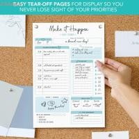 ราคา DALTON To Do List Notepad 52 แผ่นตารางแบบพกพา Journal สมุดบันทึกน่ารักวินัยในตนเอง Post Notes Memo A5 Agenda Planner นักเรียน (45550111070)