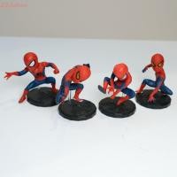ราคา DALTON 4 ชิ้น เซ็ต Spider Man ของเล่นสะสม Marvel รุ่น Q Spider Man ของเล่น ตกแต่งรถ Flying Superhero คลาสสิก Spider Man ตัวเลขการ์ตูน Spider Man แฟน (45650248635)