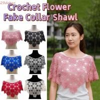 ราคา DALTON ผ้าคลุมไหล่ลูกไม้ Poncho Creative Boho Chic False โครเชต์ แฟชั่นที่ถอดออกได้ Tulle ลูกไม้ปัก Trim Hollow Out เสื้อกั๊กอุปกรณ์เสริมเสื้อผ้า (45000661659)