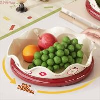 ราคา ดาลตัน ถาดขนมปีใหม่ พลาสติกกลม 360 จานผลไม้หมุนได้ แฟชั่นเพิ่มความสูงความจุขนาดใหญ่ถาดถั่วหนาเดสก์ท็อป (55850681807)