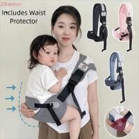 ราคา DALTON Baby Wrap Carrier ผ้าฝ้ายเด็กจิงโจ้กระเป๋าเป้สะพายหลังทารก Universalตาข่ายทารกแรกเกิดด้านหน้าถือพร้อมการป้องกันเอวทารกแรกเกิดสลิงห่อให้นมบุตร (53350507300)