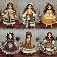 ราคา DALTON 30 ซม ตุ๊กตา Bjd พร้อมเสื้อผ้า 1 6 SD ดึงดูดตาเจ้าหญิงแต่งตัวตุ๊กตา BJD ผมยาวเหมือนจริงด้วยวิกผม Make Up Ball Jointed Princess Makeup Ball ตุ๊กตาข้อต่อทารก (50600473897)
