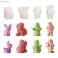 ราคา DALTON แม่พิมพ์เทียนคริสต์มาส ต้นคริสต์มาส Santa Claus สบู่ทําแม่พิมพ์ เทียนอโรมาซิลิโคน DIY Elk พลาสเตอร์แม่พิมพ์เทียนทํา (48901036814)