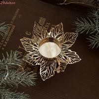 ราคา DALTON เชิงเทียนเกล็ดหิมะ รูปร่างดอกไม้เชิงเทียนคริสต์มาสสีทอง เหล็กตกแต่งโมเดิร์นเชิงเทียนคริสต์มาส (48701031769)