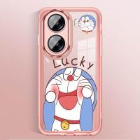 ราคา Xiaomi POCO C71 C61 Lucky Cat Doraemon Casing Clear Candy Silicon Case Camera Protector Soft Case Cover (26684979591)