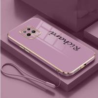 ราคา Redmi Note 9s Note 9 Pro 8 Pro 9T 8 7 Custom Name Case Pure Color Glossy Plating Casing Soft Cover (26591672228)