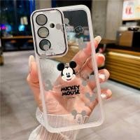 ราคา Samsung Galaxy A17 A07 A56 A36 A55 A35 A25 A15 5G Casing Mickey Family Mobile Case Cute Mouse Clear Candy Silicon Case Camera Protector Cover (24869679232)