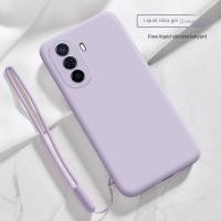 ราคา Huawei Nova Y70 Plus ขอบตรง ซิลิโคนเหลว เคสยาง เชือกเส้นเล็ก เคลือบด้าน TPU เคสสายคล้อง กันกระแทก (20020768266)