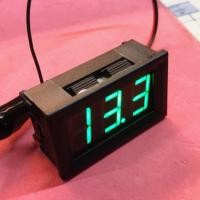 ราคา วัดโวลท์มิเตอร์4 6 30VDC 2สาย0 56นิ้วดิจิตอลมี3สีไห้เลือก (4018001272)