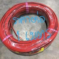 ราคา สายไฟแดง ดำทองแดงแท้100เบอร์สาย0 2mm ราคาต่อ1เมตร (7260874447)
