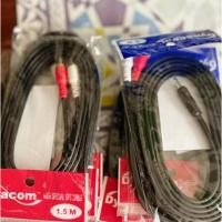 ราคา สายสัญญาณสเตริโอ TRST 3 5 to RCA 2 หัวขาวแดง ยาว 1 1 5 2 3 5 10 เมตร Dynacom ทองแดงแท้ จำนวน 1 เส้น TRST RCA2P (43466768157)