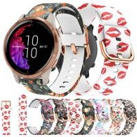 ราคา สายนาฬิกาข้อมือซิลิโคนสําหรับ garmin venu forerunner 245 245 m 645 music vivoactive 3 vivomove hr 20mm (7542077049)