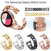 ราคา นาฬิกาข้อมือสำหรับ Samsung Galaxy Watch 42 มม Active 40 มม Galaxy Active 2 40mm 44mm (2044311380)
