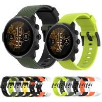 ราคา สายนาฬิกาข้อมือซิลิโคน 24 มม สําหรับ Suunto 9 9 Baro Watch Band Suunto 7 Spartan Watchband Hr D5 (12544053539)