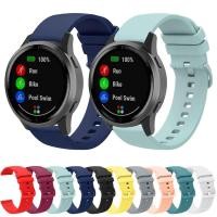 ราคา สายนาฬิกาข้อมือซิลิโคน 18 20 22 มม สําหรับ Garmin Vivoactive 4S 4 3 Forerunner 158 245 245M 645 55 Venu 2 2s SQ Music Strap Sport Bracelet Wristband (17553792729)