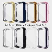 ราคา เคสนาฬิกาข้อมือ TPU ชุบ สําหรับ Huawei Watch Fit 2 Huawei Watch fit2 (21721452267)